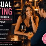 Casual Dating Treffen in einer Bar mit entspannter Atmosphäre und lockerer Unterhaltung